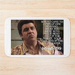 The Sopranos Silvio Dante Intervention Scene Bathmat