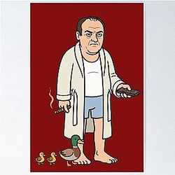 The Sopranos Family The Tony Duck Whisperer Poster