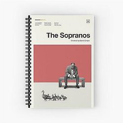 The Sopranos Spiral Notebook