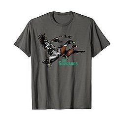 Ducks The Sopranos Do You Feel Depressed The Duck Left T-Shirt