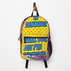 I've Recorded In Denmark Defiler The Sopranos Tony Soprano Fan Art Gifts for Sopranos Fans Backpack