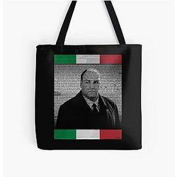 The Sopranos - Mob Style Never Dies All Over Print Tote Bag