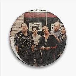 The Sopranos Newspaper Pin
