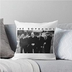 The Sopranos Throw Pillow
