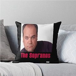 Tony Sopranos Throw Pillow