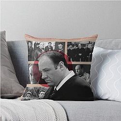 The Sopranos season 6 Throw Pillow