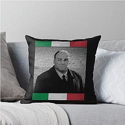 The Sopranos - Mob Style Never Dies Throw Pillow