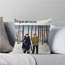 The Sopranos Throw Pillow