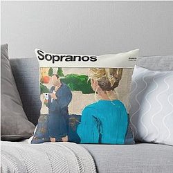 The Sopranos Throw Pillow