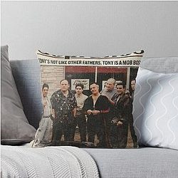 The Sopranos Throw Pillow