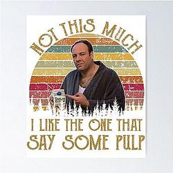 Vintage The Sopranos Poster