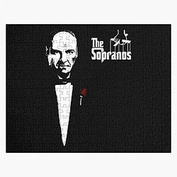 The Sopranos The Godfather mashup Jigsaw Puzzle