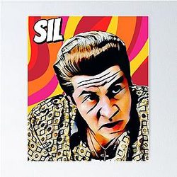 Silvio Dante - The Sopranos - Tony Soprano - Fan Art - Gifts for Sopranos Fans Poster