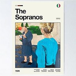 The Sopranos Minimalist Poster