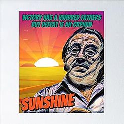 The Sopranos Tony Soprano Fan Art Gifts for Sopranos Fans Sunshine Poster