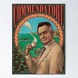 Commendatore The Sopranos Poster