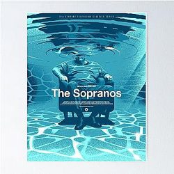The Sopranos Underwater Poster