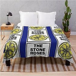 The Stone Roses Throw Blanket