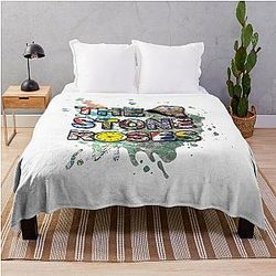 Funny Gifts For Phone Skin The Stone Roses Cool Graphic Throw Blanket