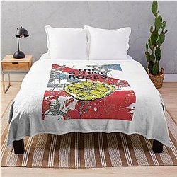 The Stone Roses Throw Blanket