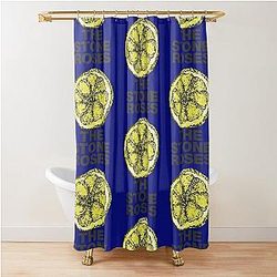 The Stone Roses Merch Lemon Shower Curtain