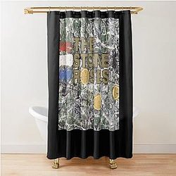 Elephant Stone - The Roses Classic T-Shirt Shower Curtain
