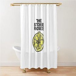 The Stone Roses Lemon Shower Curtain