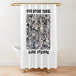 Mens Best Vintage Stone Roses Shower Curtain