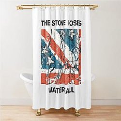 The Stone Roses Waterfall Shower Curtain