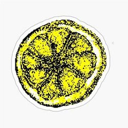 The Stone Roses - Lemon Sticker