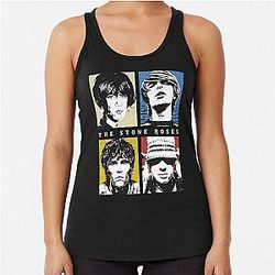 The Stone Roses Art Band Racerback Tank Top