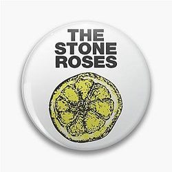 Stone Roses Merch Lemon Pin
