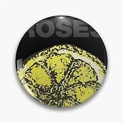 Stone Roses Lemon Pin