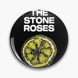 Stone Roses Merch The Stone Roses TSR Lemon Ringer Pin