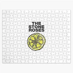 Stone Roses Lemon Jigsaw Puzzle