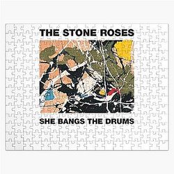 Funny Gifts The Stone Roses Retro Wave Jigsaw Puzzle