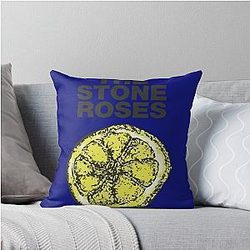 Stone Roses Merch The Stone Roses Lemon Throw Pillow