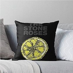 Stone Roses Merch The Stone Roses Lemon Throw Pillow