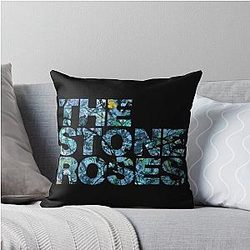 the stone rose new throw pillow