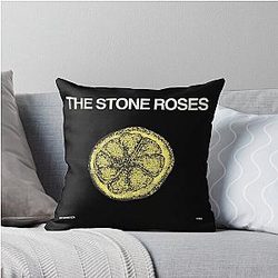 The Stone Roses Throw Pillow