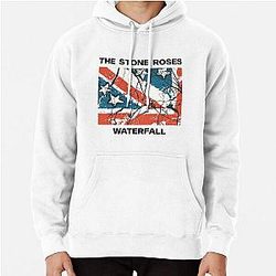 Stone Roses Merch The Roses Waterfall Pullover Hoodie