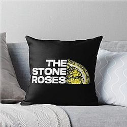 Stone Roses Tsr Logo Throw Pillow