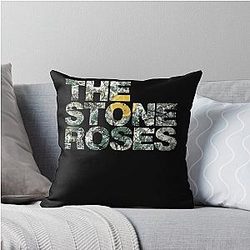 The Stone Roses Throw Pillow