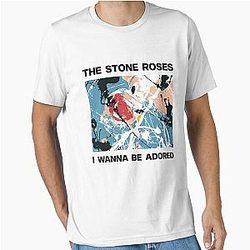 Stone Roses Merch  I Wanna Be Adored Essential T-Shirt