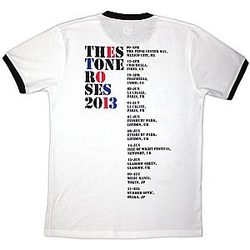 The Stone Roses Tour Ringer T Shirt