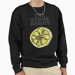 Stone Roses Merch Lemon Pullover Sweatshirt