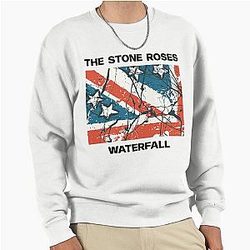 Stone Roses Merch The Stone Roses Waterfall Pullover Sweatshirt
