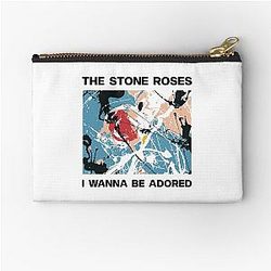 Stone Roses Merch I Wanna Be Adored Zipper Pouch