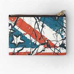 Stone Roses Waterfall Zipper Pouch