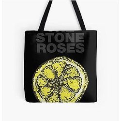 Stone Roses Lemon All Over Print Tote Bag